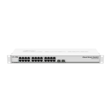 Коммутатор MikroTik CSS326-24G-2S+RM-3