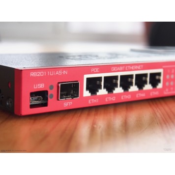 Маршрутизатор Mikrotik RB2011UiAS-IN-2