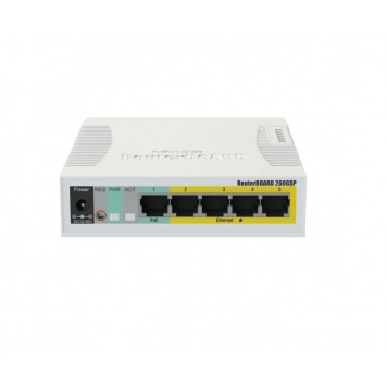 Коммутатор Mikrotik RB260GSP CSS106-1G-4P-1S