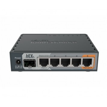 Маршрутизатор Mikrotik hEX S (RB760IGS)-4