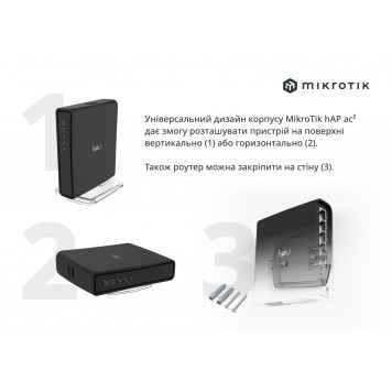 Маршрутизатор Mikrotik hAP ac2 (RBD52G-5HacD2HnD-TC)-1