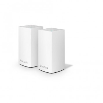 Маршрутизатор Linksys Velop Intelligent Mesh WiFi System 2-Pack White (VLP0102)