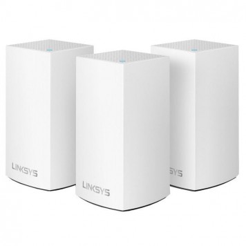 Маршрутизатор роутер Linksys Velop Intelligent Mesh WiFi System 3-Pack White (VLP0103)