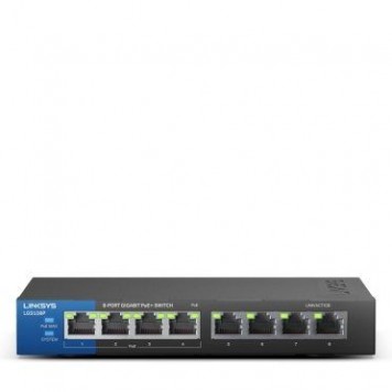 Коммутатор неуправляемый Linksys LGS108P-2