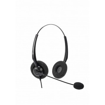 Дротова бінауральна головна гарнітура VT VT1000-D RJ9(03)