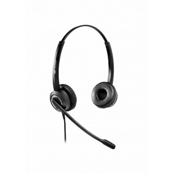 Дротова бінауральна головна гарнітура VT6200-D QD(P)-RJ9(03)