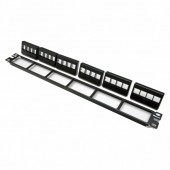 Патч-панель 24 порту Panduit NetKey NKFP24Y Патч-панель 24 порту Panduit NetKey NKFP24Y