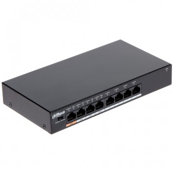 Коммутатор неуправляемый DH-PFS3008-8ET-60-2