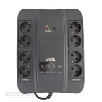 ДБЖ Powercom SPD-0650-6G0-226UN