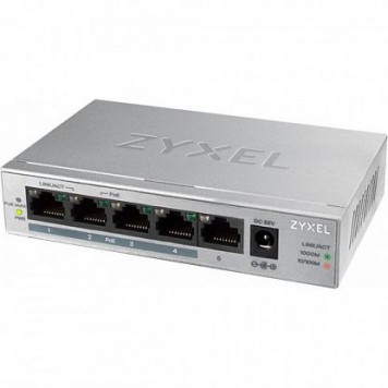 Коммутатор ZYXEL GS1005HP-EU0101F