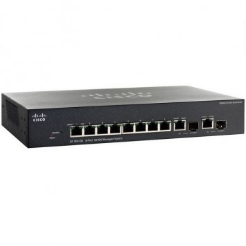 Коммутатор Cisco SB SF302-08 (SRW208G-K9-G5-EU)