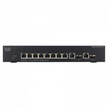 Коммутатор Cisco SB SG300-10P (SRW2008P-K9-EU)