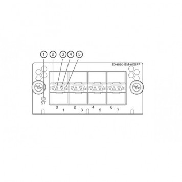 Модуль Juniper EX4550-EM-8XSFP