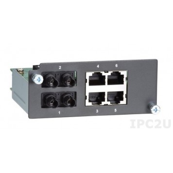 Модуль розширення MOXA PM-7200-2MST4TX