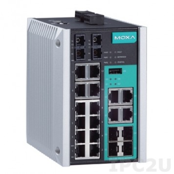 Комутатор MOXA EDS-518E-SS-SC-4GTXSFP