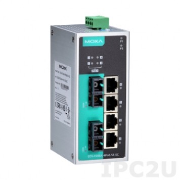 Коммутатор MOXA EDS-P206A-4PoE-MM-SC