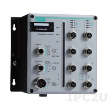 Коммутатор MOXA TN-5508A-8PoE-WV-CT-T