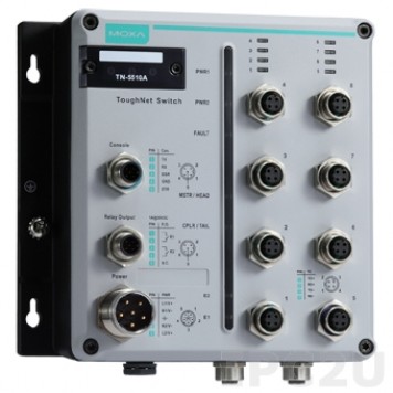 Коммутатор MOXA TN-5510A-2GTXBP-WV-CT-T