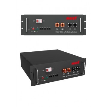 Акумуляторна батарея  MUST LIFEPO4 51,2V 100AH 5,12KWH (LP18-48100)-1